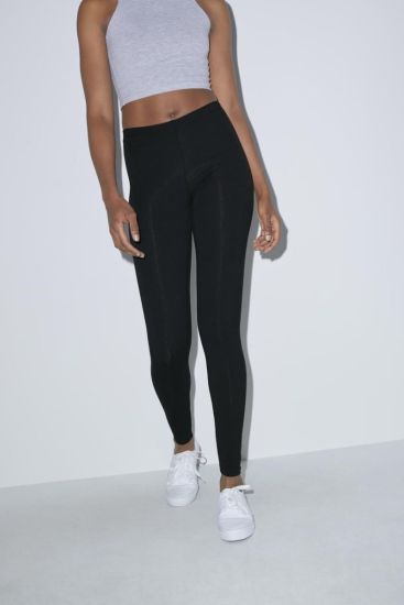 American Apparel WOMEN’S COTTON SPANDEX JERSEY LEGGING