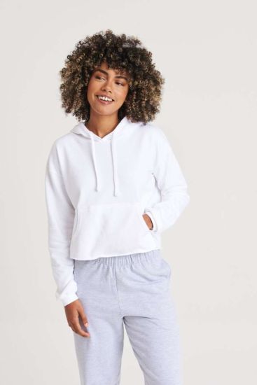 Just Hoods WOMEN’S CROPPED HOODIE