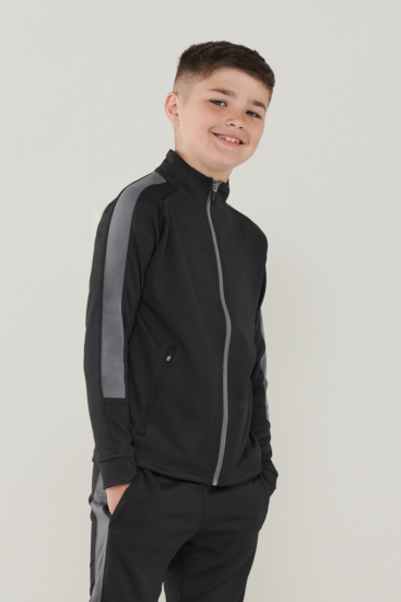 Finden + Hales KID’S KNITTED TRACKSUIT TOP