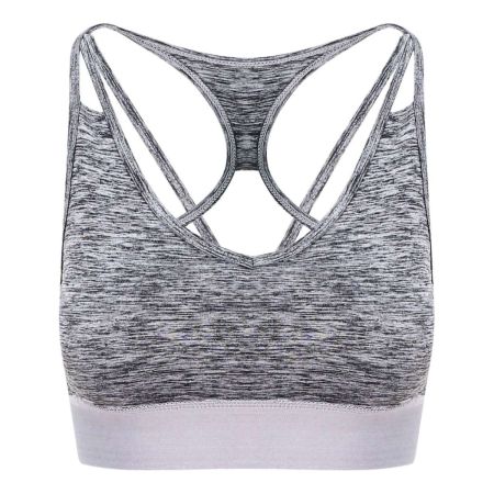 Just Cool GIRLIE CROSS BACK CROP TOP