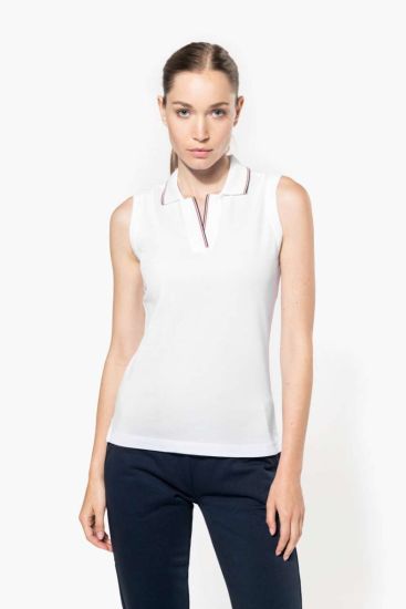 Kariban LADIES’ SLEEVELESS POLO SHIRT