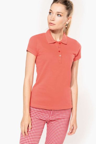 Kariban LADIES SHORT-SLEEVED PIQU POLO SHIRT