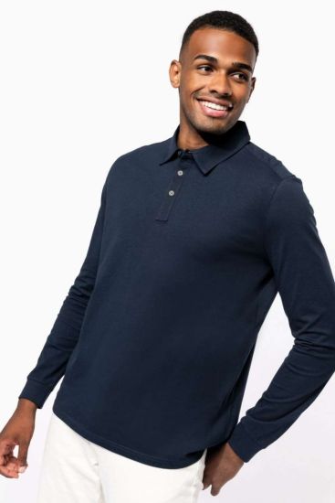 Kariban MEN’S LONG SLEEVED JERSEY POLO SHIRT