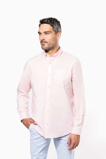 Kariban MEN’S LONG-SLEEVED OXFORD SHIRT