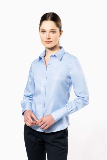 Kariban LADIES’ LONG-SLEEVED NON-IRON SHIRT