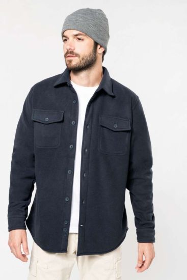 Kariban SHERPA-LINED FLEECE OVERSHIRT