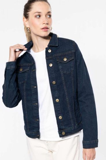 Kariban LADIES’ UNLINED DENIM JACKET