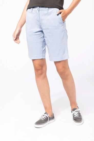 Kariban LADIES’ CHINO BERMUDA SHORTS