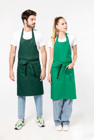 Kariban POLYESTER COTTON APRON WITH POCKET