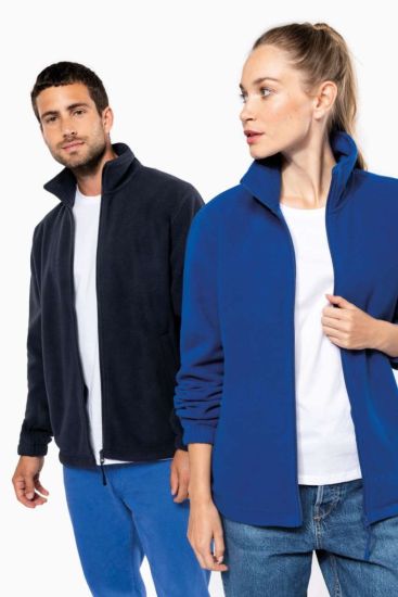 Kariban UNISEX MICROFLEECE ELASTICATED JACKET