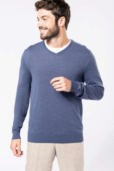 Kariban MENS V-NECK JUMPER