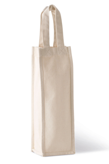 Kimood COTTON CANVAS BOTTLE BAG