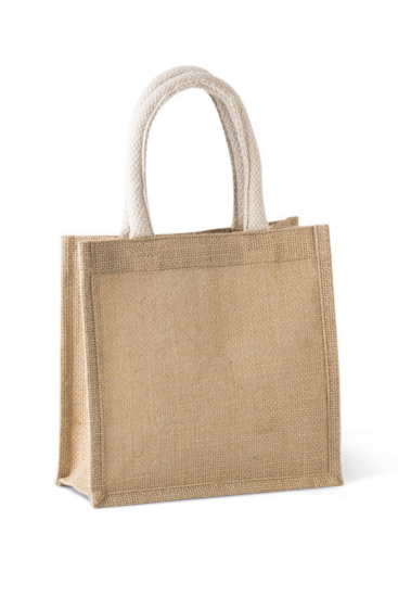 Kimood JUTE CANVAS TOTE - SMALL