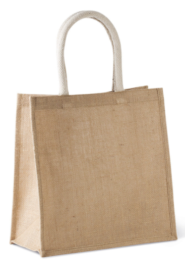 Kimood JUTE CANVAS TOTE - LARGE