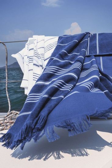 Olima OLIMA STRIPED BEACH&SPA PESHTEMAL TOWEL