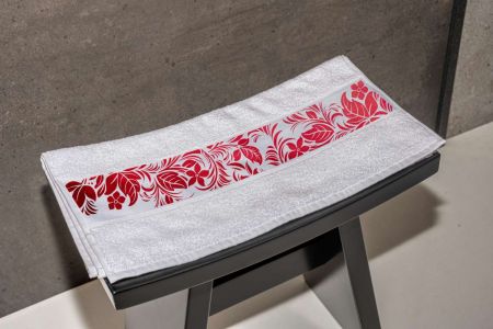 Olima OLIMA TOWEL WITH SUBLIMATION BORDURE