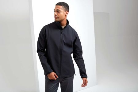 Premier MENS WINDCHECKER PRINTABLE & RECYCLED SOFTSHELL JACKET