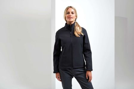 Premier WOMENS WINDCHECKER PRINTABLE & RECYCLED SOFTSHELL JACKET