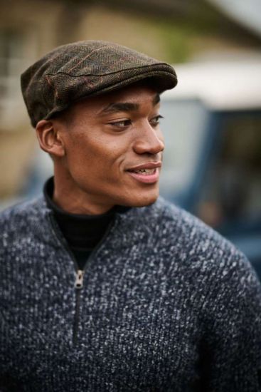 Regatta ACRE TWEED-EFFECT FLATCAP