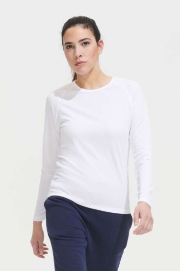 SOL’S SOL’S SPORTY LSL WOMEN - LONG SLEEVE SPORTS T-SHIRT