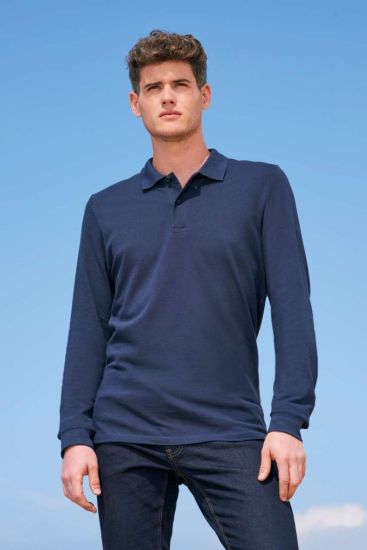 SOL’S SOL’S PERFECT LSL MEN - LONG-SLEEVE PIQU POLO SHIRT