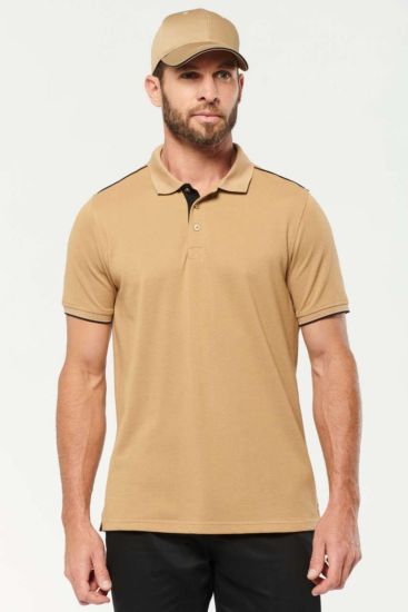 Designed To Work MEN’S SHORT-SLEEVED CONTRASTING DAYTODAY POLO SHIRT