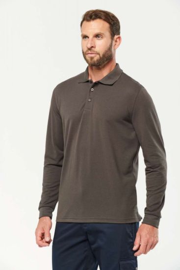 Designed To Work MEN’S LONG-SLEEVED POLO SHIRT