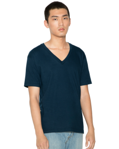  American Apparel UNISEX FINE JERSEY V-NYAK PL