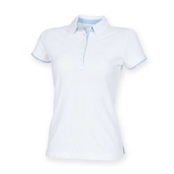  Front Row LADIES CONTRAST POLO SHIRT