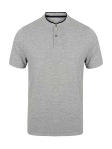  Front Row STAND COLLAR STRETCH POLO SHIRT