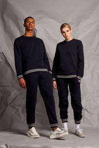  Front Row SWEAT WITH STRIPE CUFFS