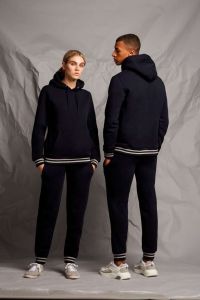  Front Row HOODIE WITH STRIPED CUFFS