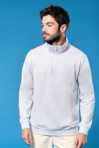  Kariban ZIP NECK SWEATSHIRT