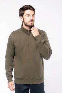  Kariban ZIPPED NECK SWEATSHIRT