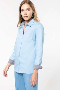  Kariban LADIES NEVADA LONG SLEEVE COTTON SHIRT