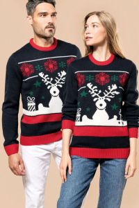  Kariban UNISEX CREW NECK CHRISTMAS JUMPER