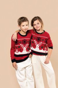  Kariban KIDS CREW NECK CHRISTMAS JUMPER