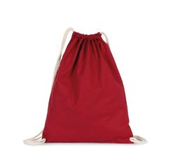  Kimood ORGANIC COTTON BACKPACK WITH DRAWSTRING CARRY HANDLES