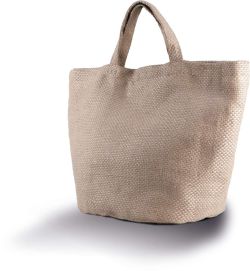  Kimood 100% NATURAL YARN DYED JUTE BAG