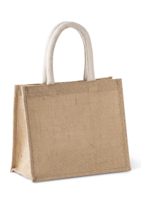  Kimood JUTE CANVAS TOTE - MEDIUM