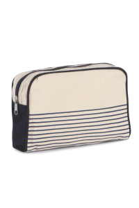  Kimood VANITY CASE IN COTTON CANVAS - DUFFEL STYLE