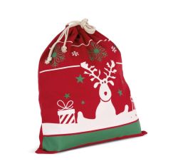  Kimood DRAWSTRING BAG WITH CHRISTMAS PATTERNS