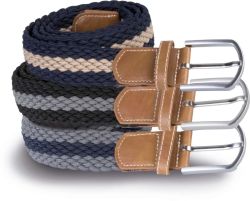  K-UP BRAIDED ELASTICATED BELT