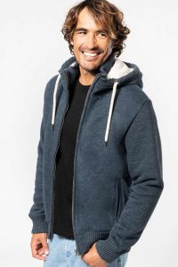  Kariban VINTAGE SHERPA-LINED FLEECE JACKET