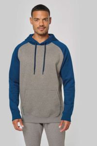  Proact ADULT TWO-TONE HOODED SWEATSHIRT