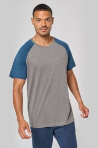  Proact ADULT TRIBLEND TWO-TONE SPORTS SHORT-SLEEVED T-SHIRT