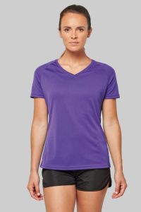  Proact LADIES V-NECK SHORT SLEEVE SPORTS T-SHIRT