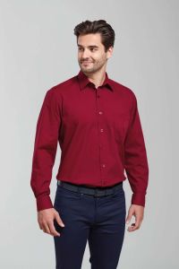  Premier MEN'S LONG SLEEVE POPLIN SHIRT