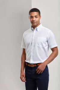  Premier MENS SHORT SLEEVE SIGNATURE OXFORD SHIRT