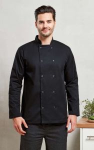  Premier CHEF'S LONG SLEEVE STUD JACKET